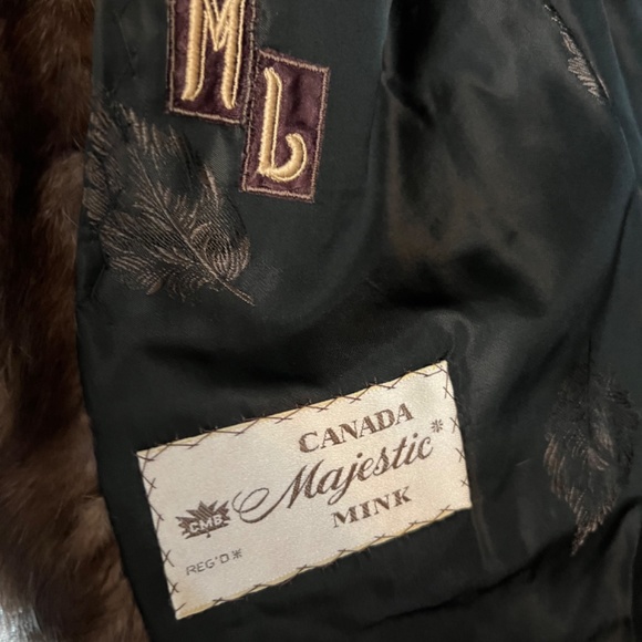 Vintage Hurting Furriers Mink Coat size small - Picture 3 of 3